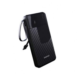 Powerbank 10000mAh z 4 Wbudowanymi Kablami USB